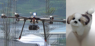 空撮用飛行ロボット、におい計測ロボット